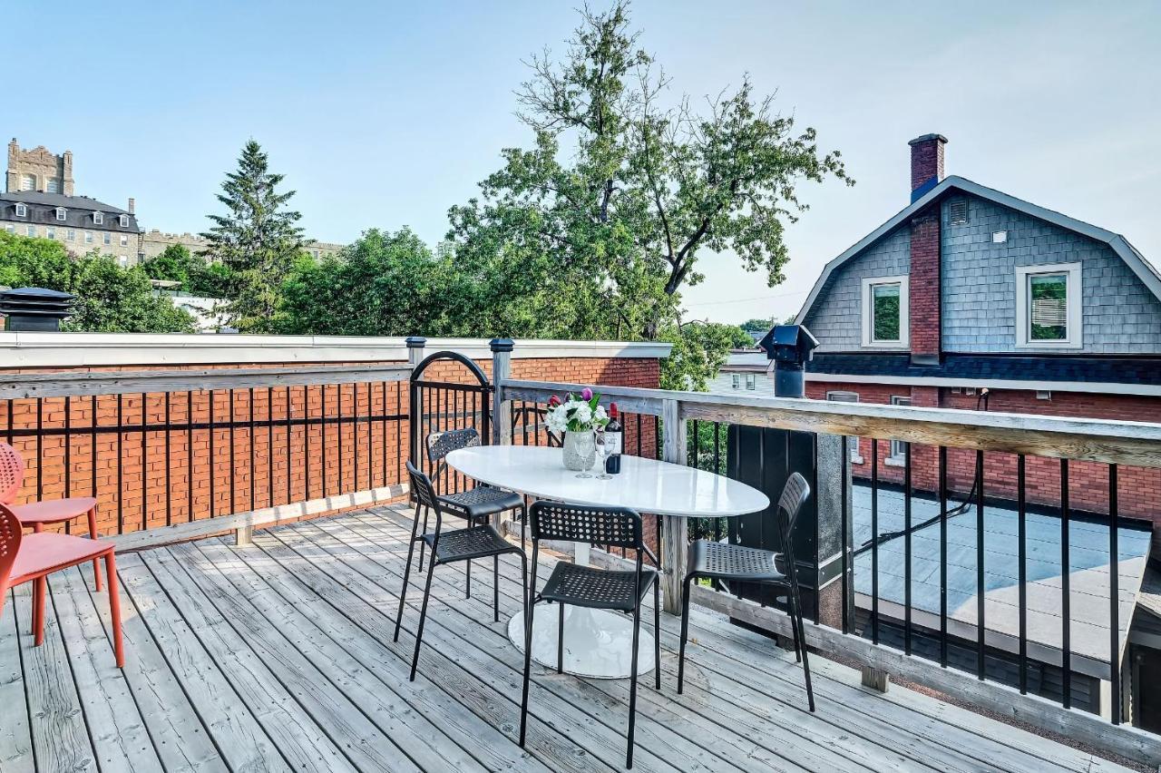 オタワNewly Renovated - Modern 1Br With Rooftop Terrace!アパートメント エクステリア 写真